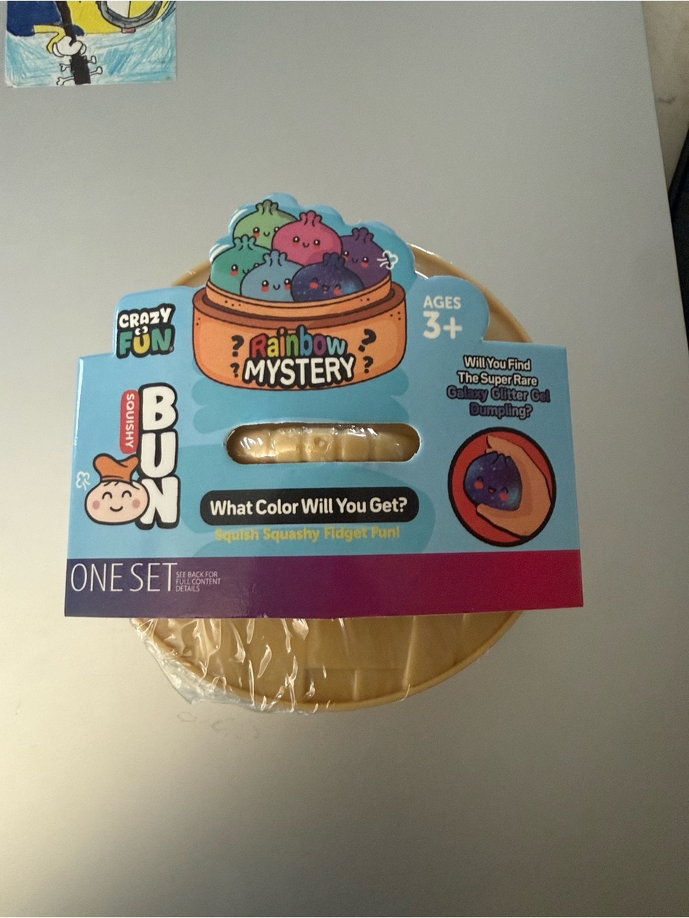 Rainbow Mystery Squishy Bun - Yellow